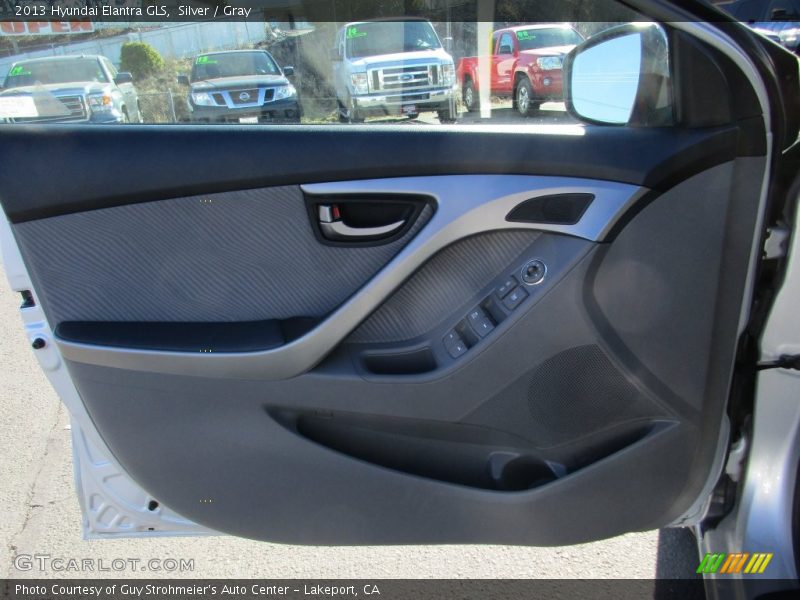 Silver / Gray 2013 Hyundai Elantra GLS