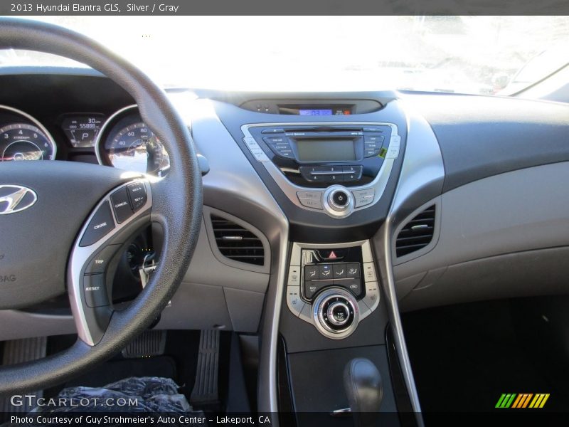 Silver / Gray 2013 Hyundai Elantra GLS
