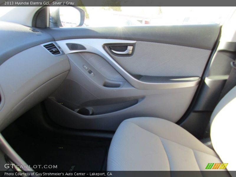 Silver / Gray 2013 Hyundai Elantra GLS