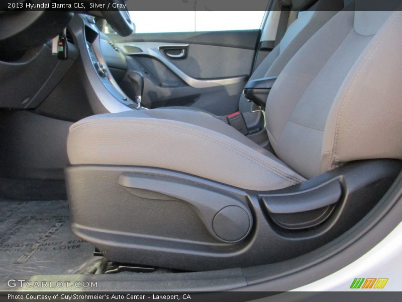 Silver / Gray 2013 Hyundai Elantra GLS