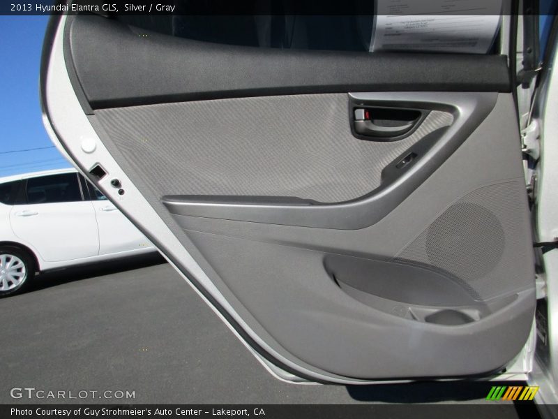 Silver / Gray 2013 Hyundai Elantra GLS
