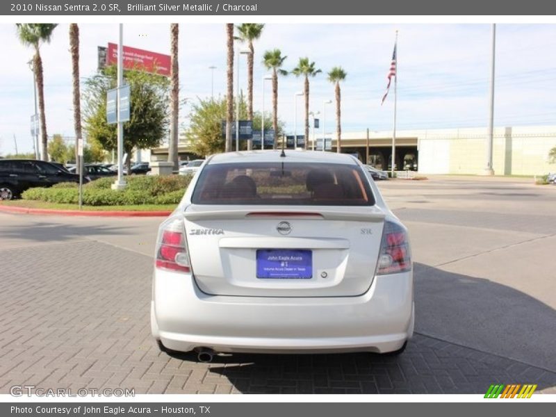 Brilliant Silver Metallic / Charcoal 2010 Nissan Sentra 2.0 SR