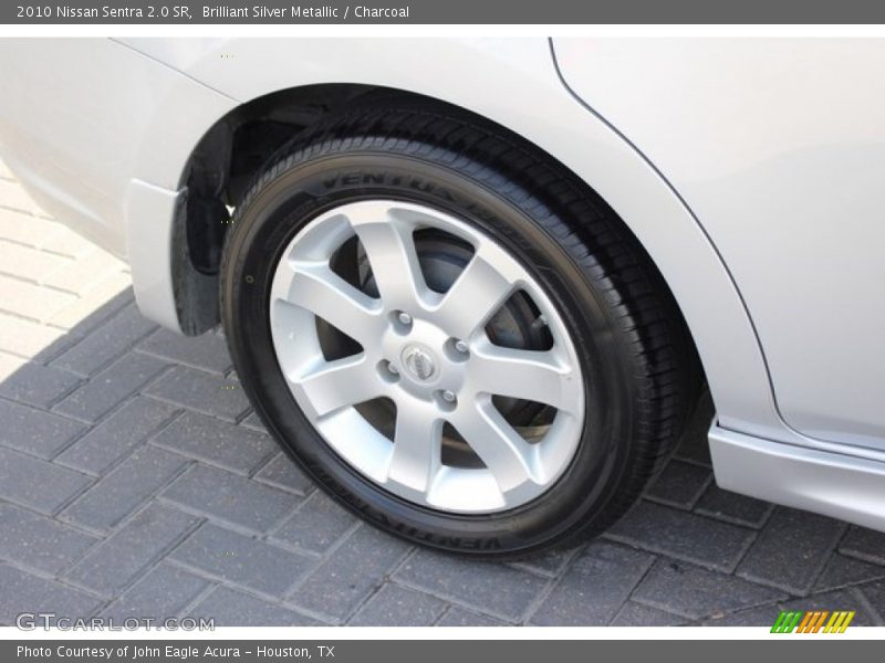 Brilliant Silver Metallic / Charcoal 2010 Nissan Sentra 2.0 SR