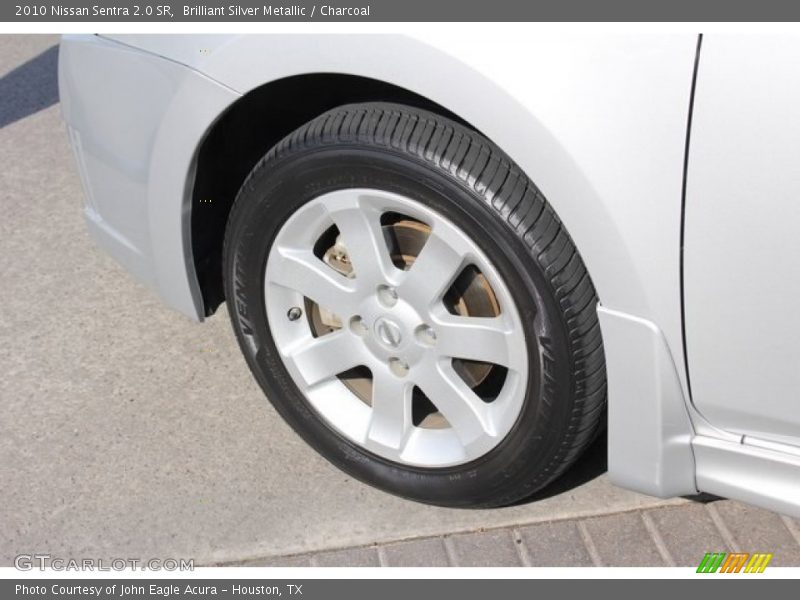 Brilliant Silver Metallic / Charcoal 2010 Nissan Sentra 2.0 SR