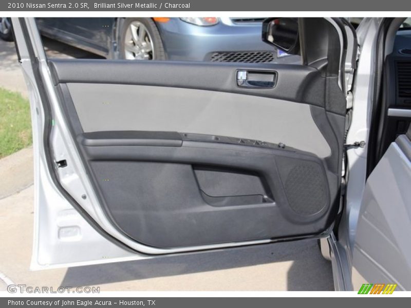 Brilliant Silver Metallic / Charcoal 2010 Nissan Sentra 2.0 SR