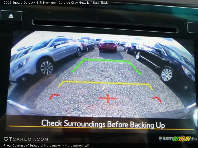 Carbide Gray Metallic / Slate Black 2016 Subaru Outback 2.5i Premium