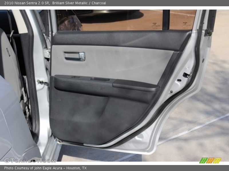 Brilliant Silver Metallic / Charcoal 2010 Nissan Sentra 2.0 SR