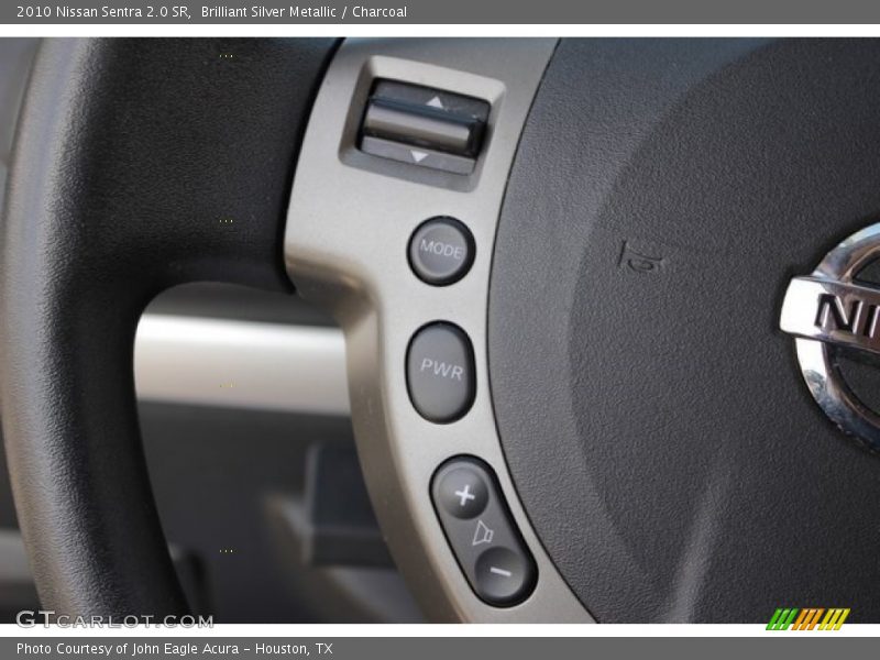 Brilliant Silver Metallic / Charcoal 2010 Nissan Sentra 2.0 SR