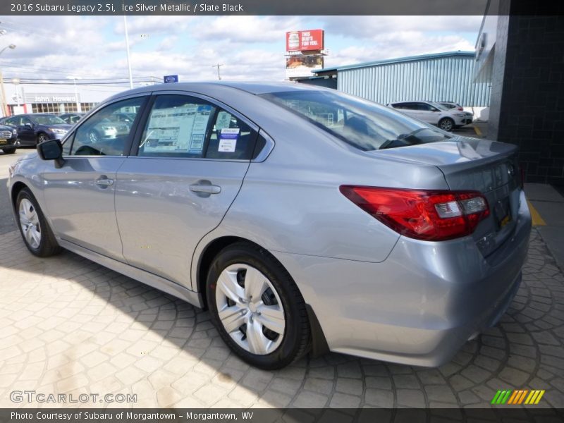 Ice Silver Metallic / Slate Black 2016 Subaru Legacy 2.5i