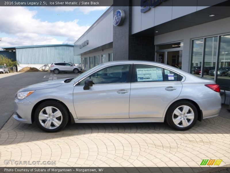 Ice Silver Metallic / Slate Black 2016 Subaru Legacy 2.5i