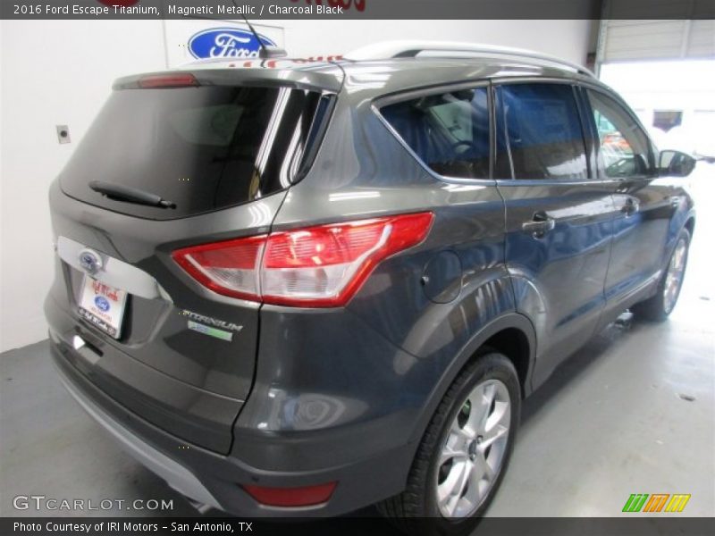 Magnetic Metallic / Charcoal Black 2016 Ford Escape Titanium