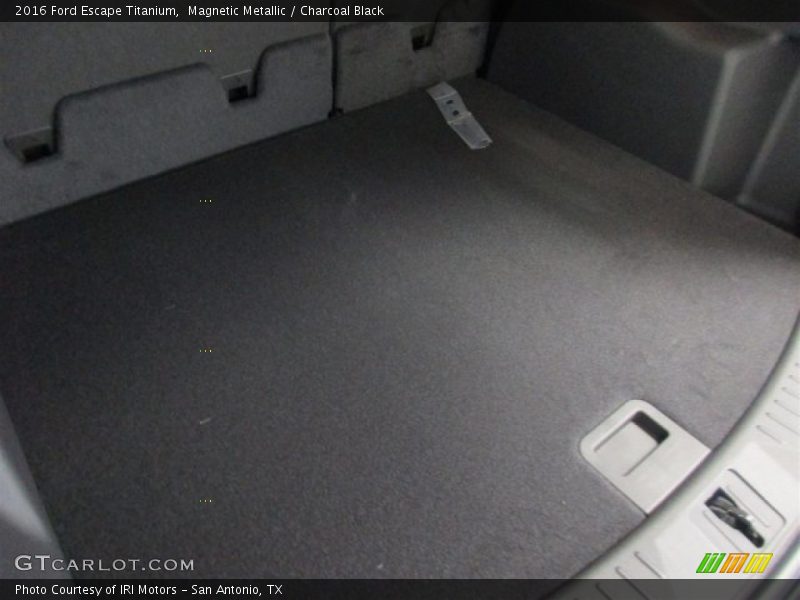 Magnetic Metallic / Charcoal Black 2016 Ford Escape Titanium