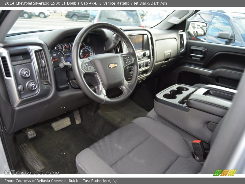 Silver Ice Metallic / Jet Black/Dark Ash 2014 Chevrolet Silverado 1500 LT Double Cab 4x4