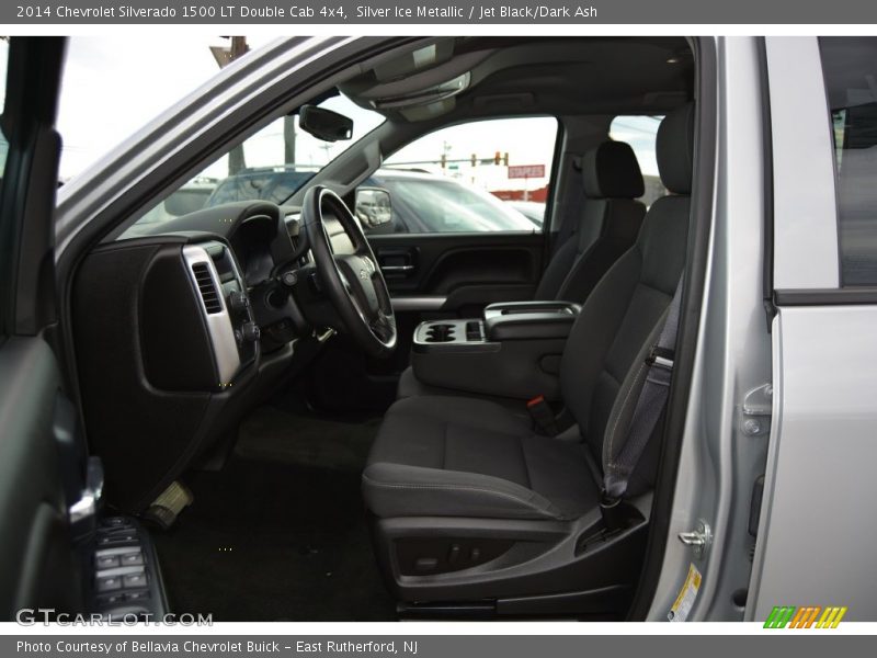Silver Ice Metallic / Jet Black/Dark Ash 2014 Chevrolet Silverado 1500 LT Double Cab 4x4