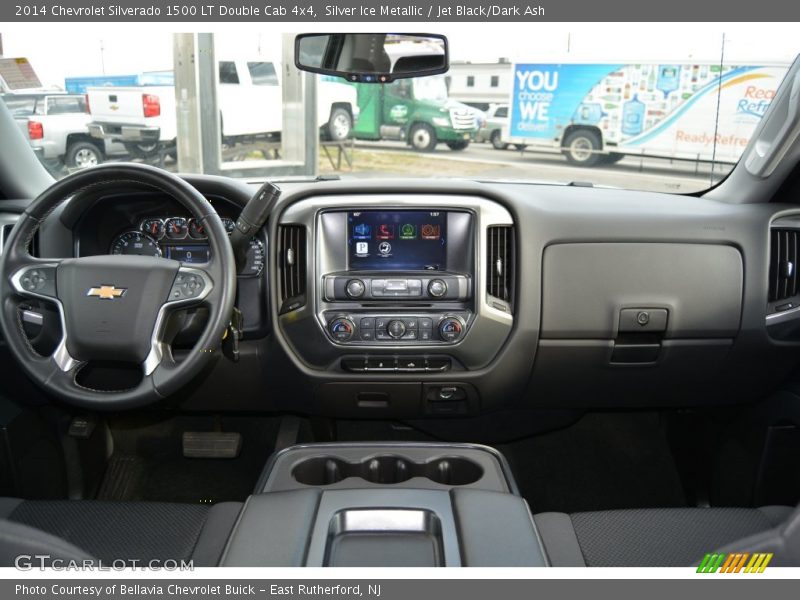 Silver Ice Metallic / Jet Black/Dark Ash 2014 Chevrolet Silverado 1500 LT Double Cab 4x4