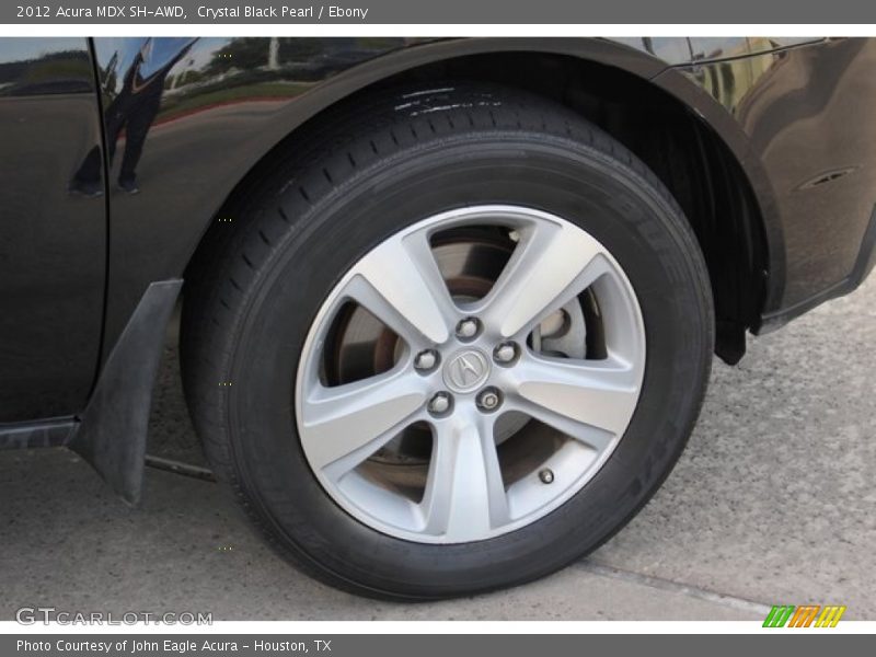 Crystal Black Pearl / Ebony 2012 Acura MDX SH-AWD