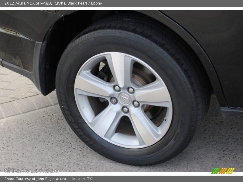 Crystal Black Pearl / Ebony 2012 Acura MDX SH-AWD