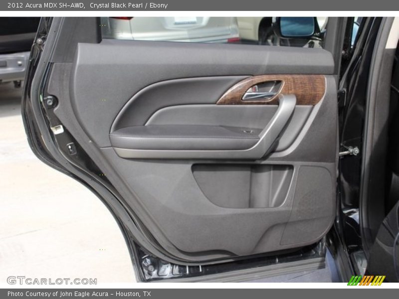 Crystal Black Pearl / Ebony 2012 Acura MDX SH-AWD