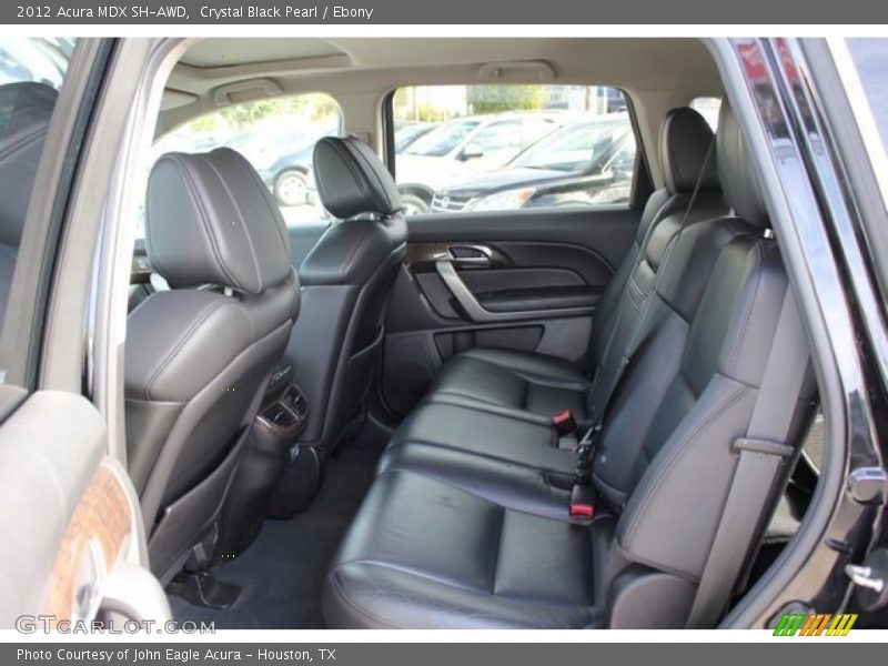Crystal Black Pearl / Ebony 2012 Acura MDX SH-AWD