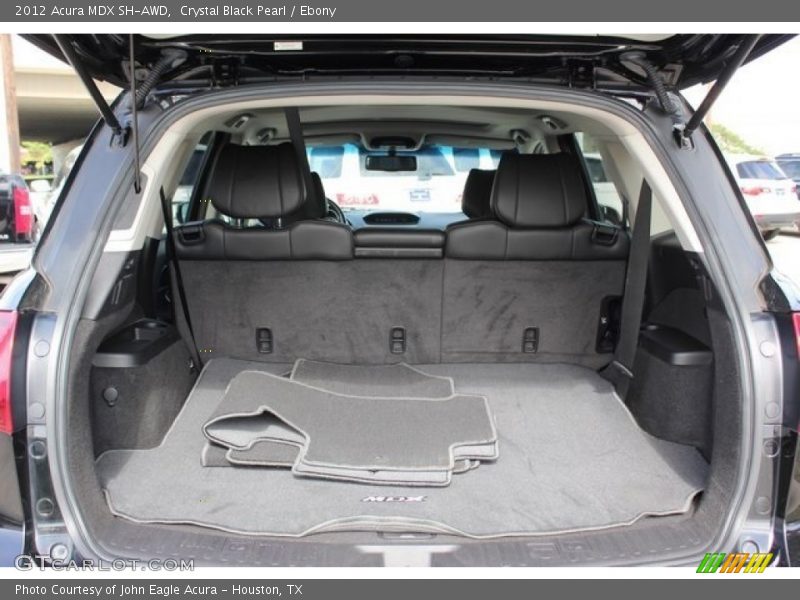 Crystal Black Pearl / Ebony 2012 Acura MDX SH-AWD