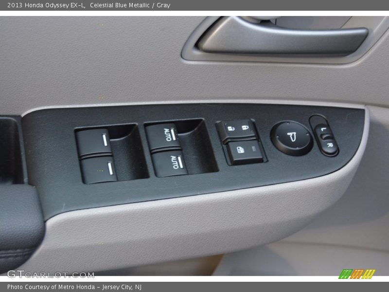 Celestial Blue Metallic / Gray 2013 Honda Odyssey EX-L