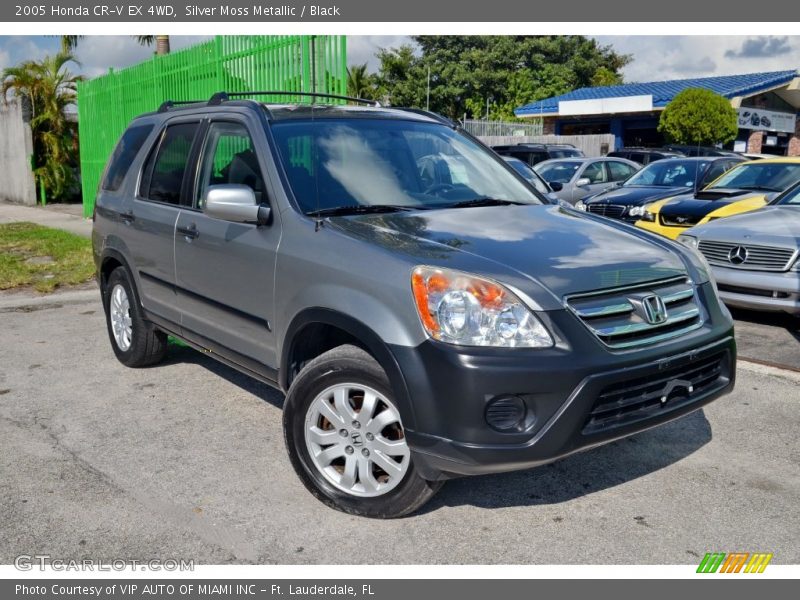 Silver Moss Metallic / Black 2005 Honda CR-V EX 4WD