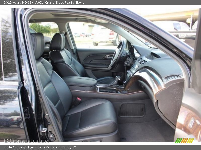 Crystal Black Pearl / Ebony 2012 Acura MDX SH-AWD