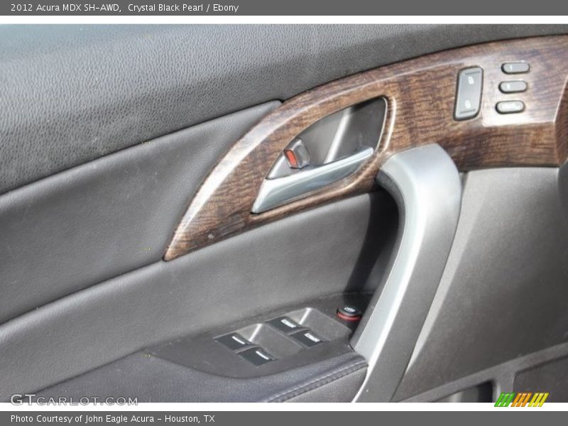 Crystal Black Pearl / Ebony 2012 Acura MDX SH-AWD