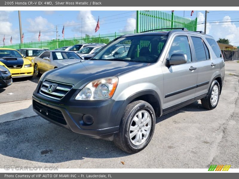 Silver Moss Metallic / Black 2005 Honda CR-V EX 4WD