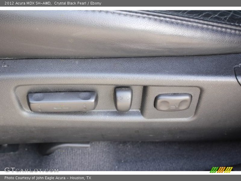 Crystal Black Pearl / Ebony 2012 Acura MDX SH-AWD