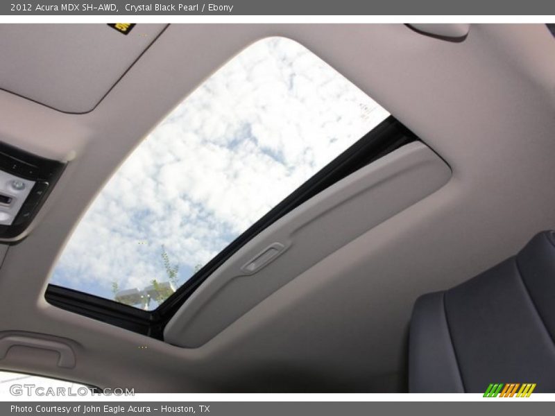 Crystal Black Pearl / Ebony 2012 Acura MDX SH-AWD