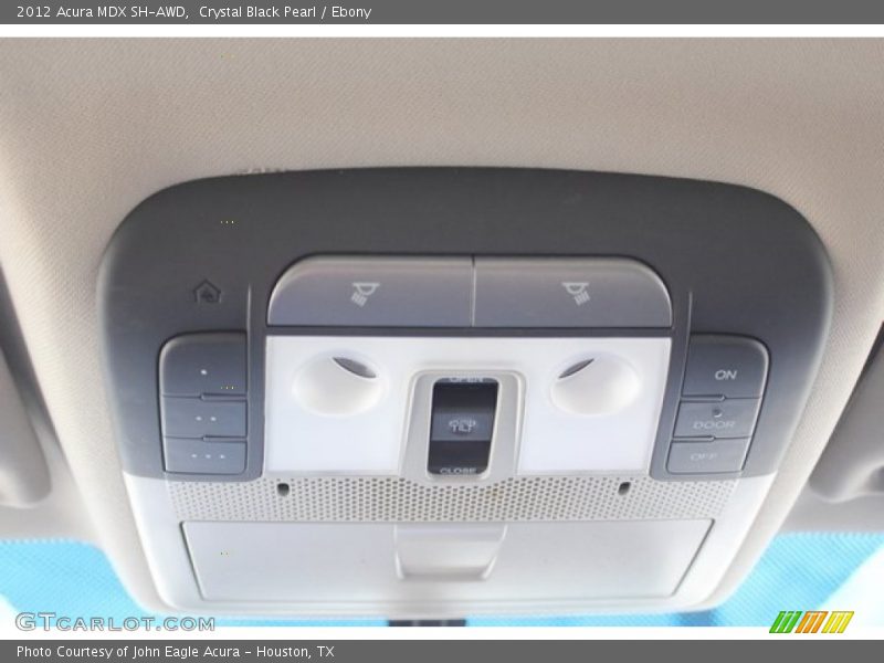 Crystal Black Pearl / Ebony 2012 Acura MDX SH-AWD