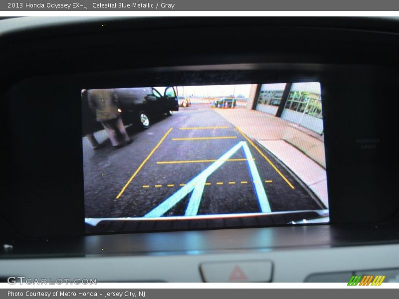 Celestial Blue Metallic / Gray 2013 Honda Odyssey EX-L