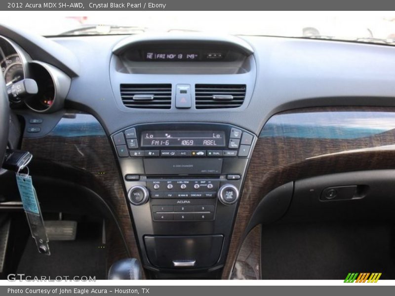 Crystal Black Pearl / Ebony 2012 Acura MDX SH-AWD