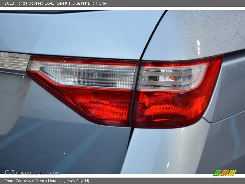 Celestial Blue Metallic / Gray 2013 Honda Odyssey EX-L