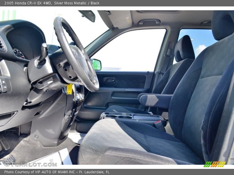 Silver Moss Metallic / Black 2005 Honda CR-V EX 4WD