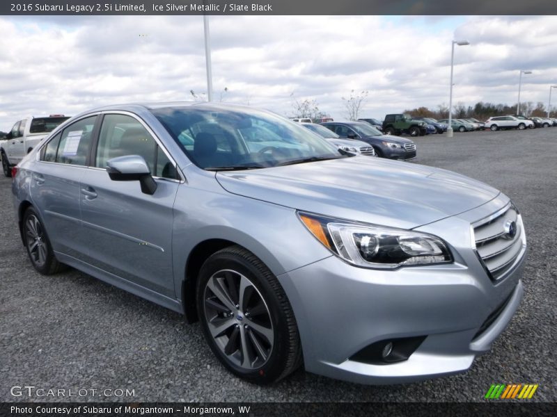 Ice Silver Metallic / Slate Black 2016 Subaru Legacy 2.5i Limited