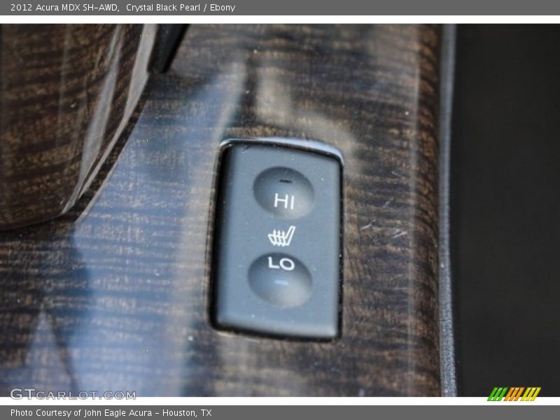 Crystal Black Pearl / Ebony 2012 Acura MDX SH-AWD