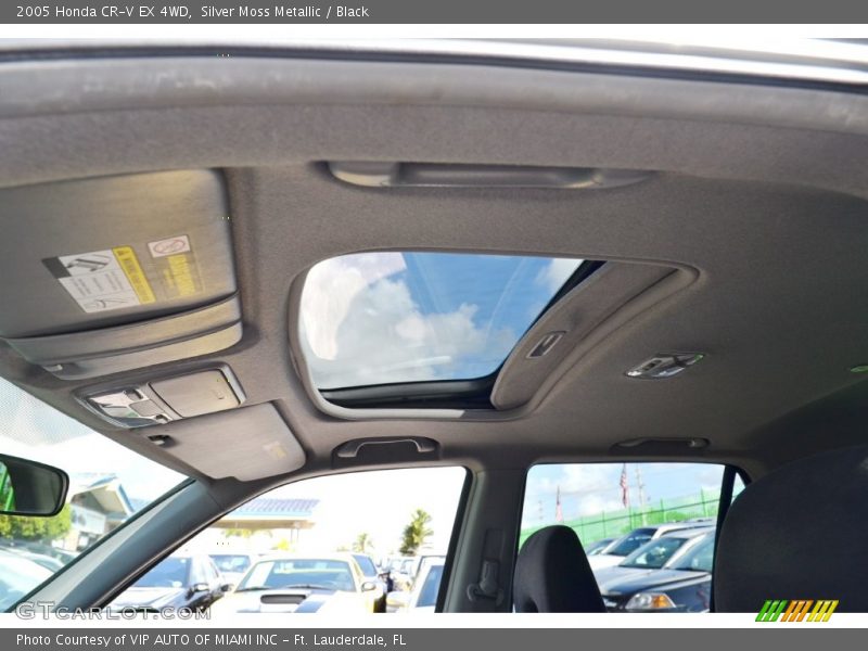 Silver Moss Metallic / Black 2005 Honda CR-V EX 4WD