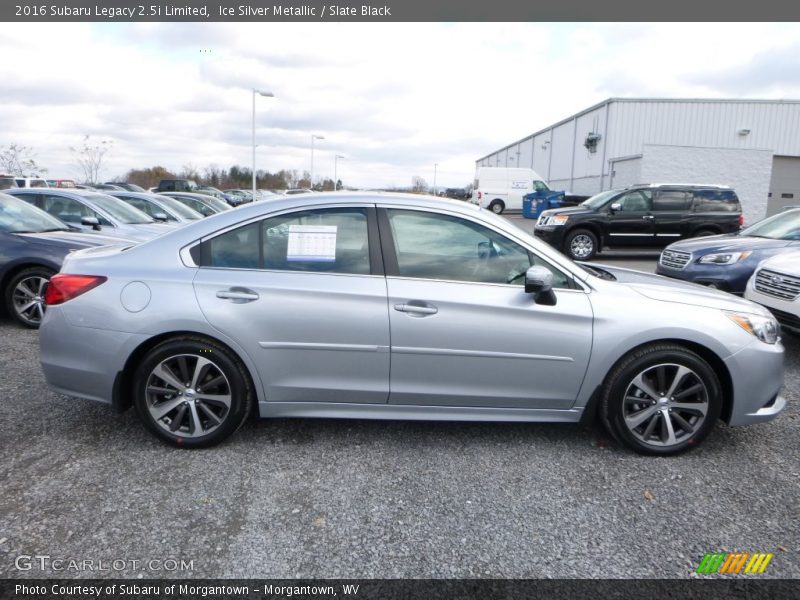 Ice Silver Metallic / Slate Black 2016 Subaru Legacy 2.5i Limited