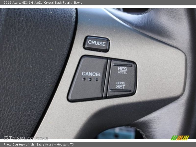 Crystal Black Pearl / Ebony 2012 Acura MDX SH-AWD