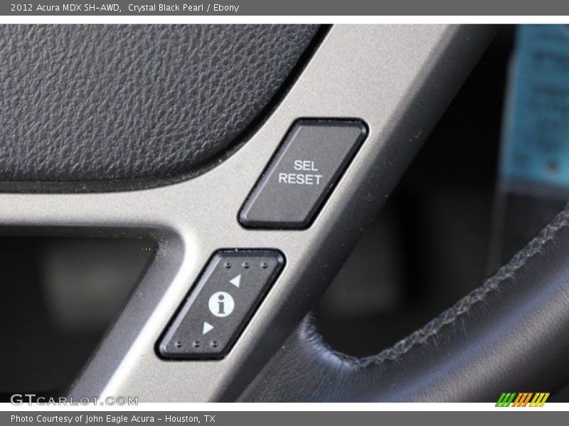 Crystal Black Pearl / Ebony 2012 Acura MDX SH-AWD