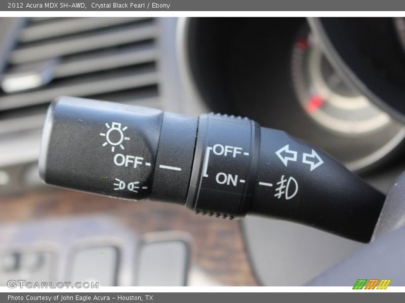 Crystal Black Pearl / Ebony 2012 Acura MDX SH-AWD