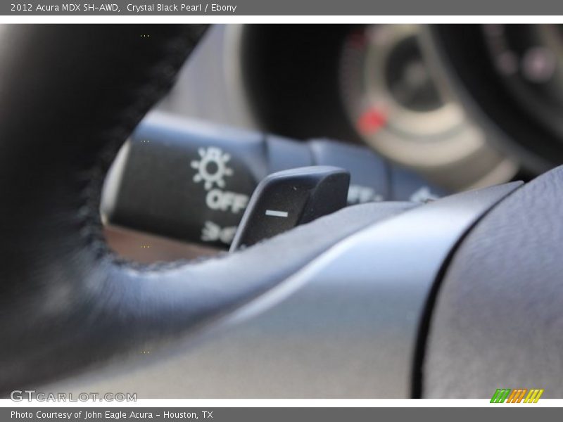 Crystal Black Pearl / Ebony 2012 Acura MDX SH-AWD