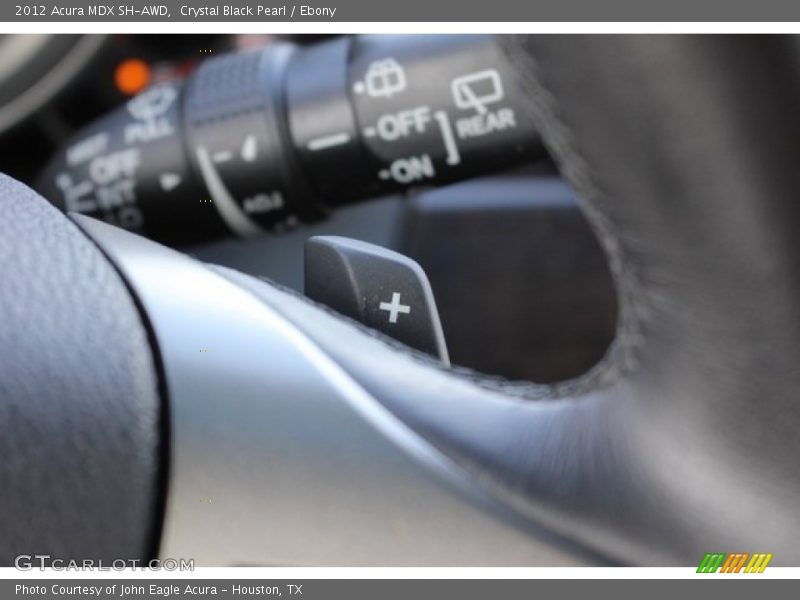 Crystal Black Pearl / Ebony 2012 Acura MDX SH-AWD