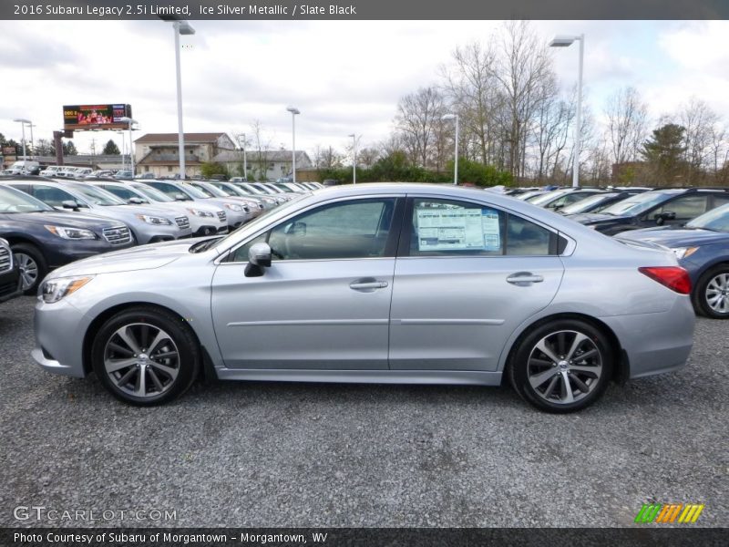Ice Silver Metallic / Slate Black 2016 Subaru Legacy 2.5i Limited