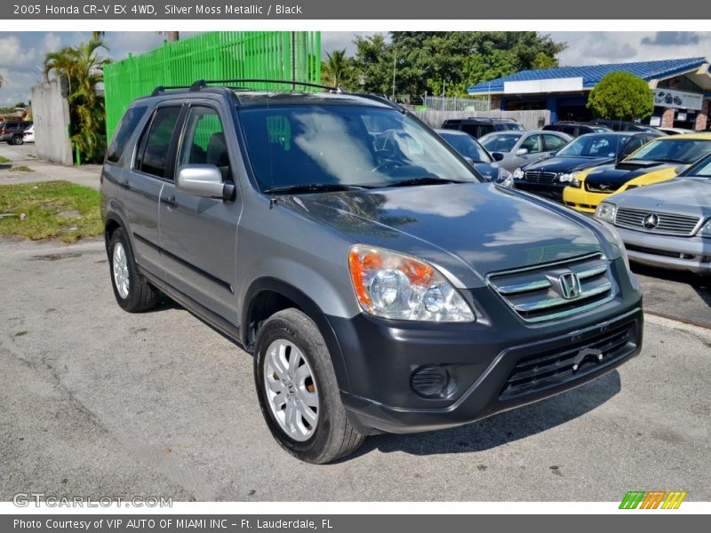 Silver Moss Metallic / Black 2005 Honda CR-V EX 4WD