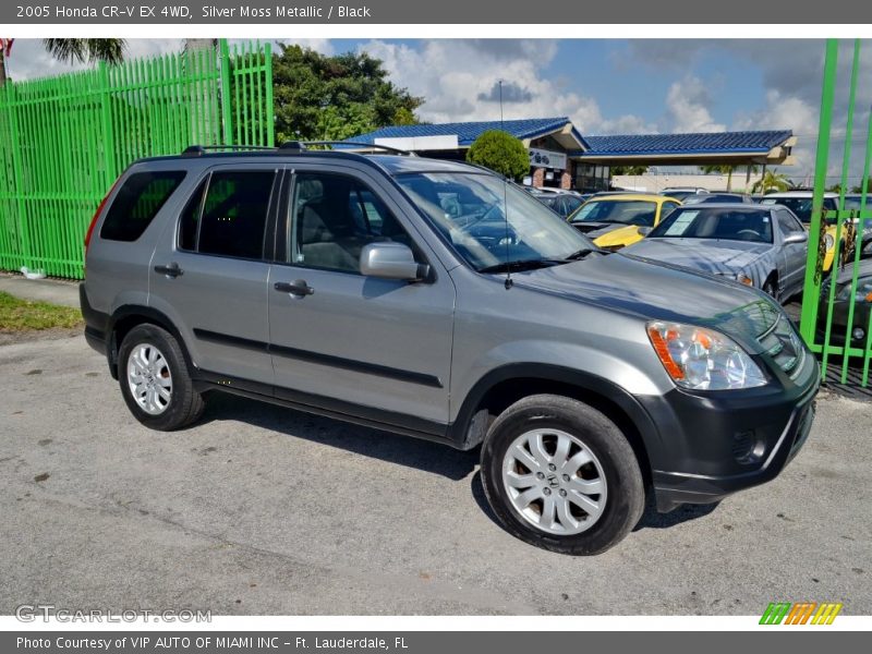 Silver Moss Metallic / Black 2005 Honda CR-V EX 4WD