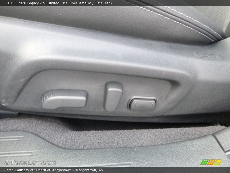 Ice Silver Metallic / Slate Black 2016 Subaru Legacy 2.5i Limited