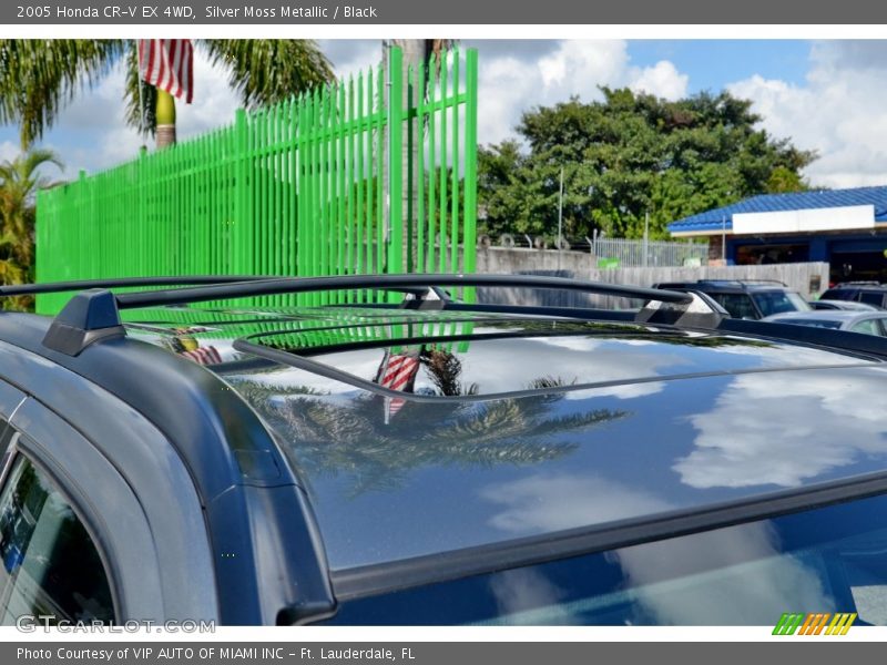 Silver Moss Metallic / Black 2005 Honda CR-V EX 4WD